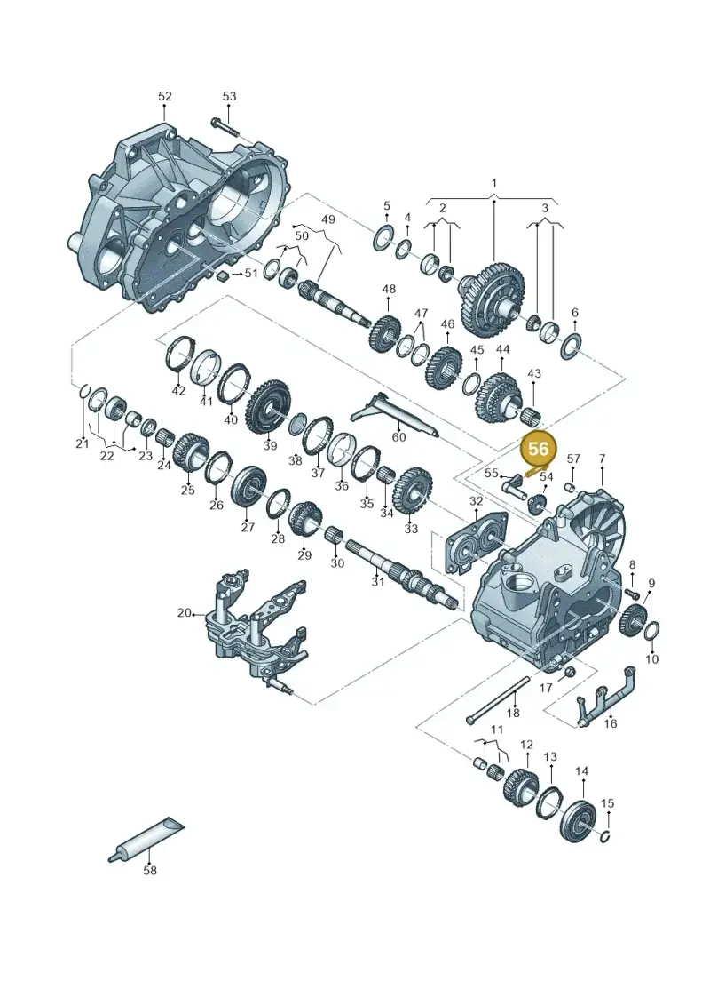 N91043701 — Audi A1 sportback 1.0 (2018-) diagram 837305030, position 56