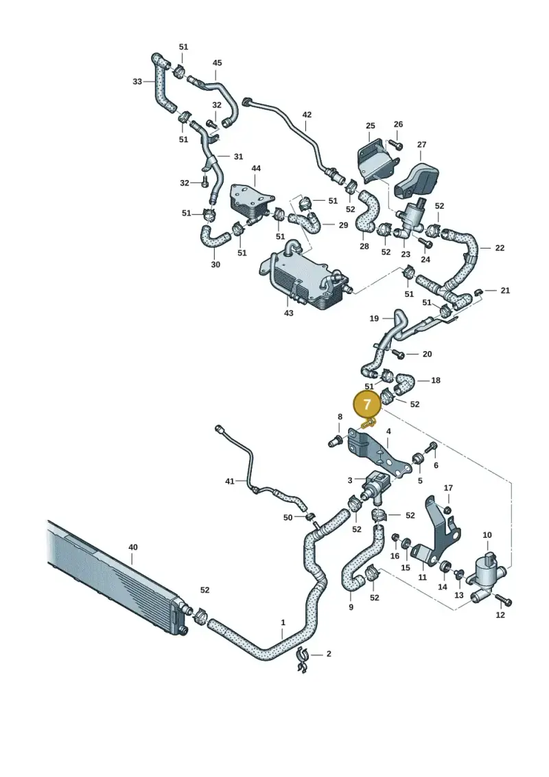 N91048804 — Audi RS Q8 Quattro (2019-) diagram 595121006, position 7