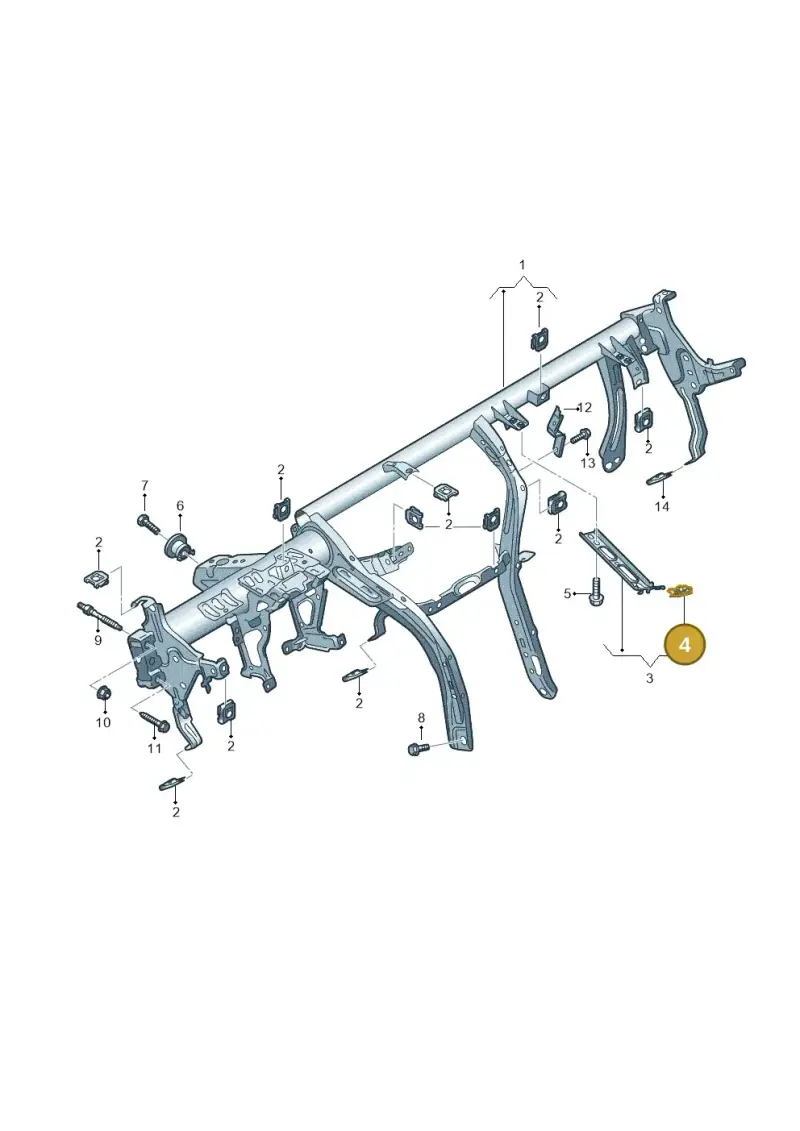 N91053201 — Audi RS3 Limousine (2017-2020) diagram 745857000, position 4