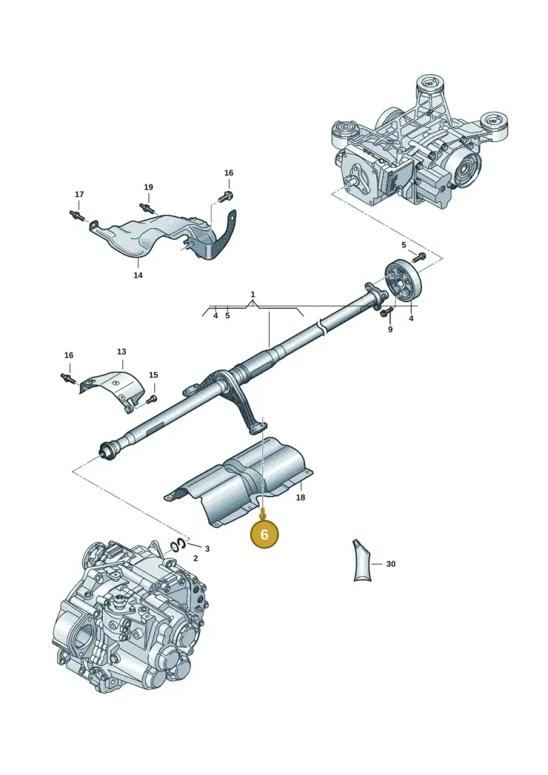 N91066901 — Audi RSQ3 Sportback (2019-2024) diagram f3z521000, position 6