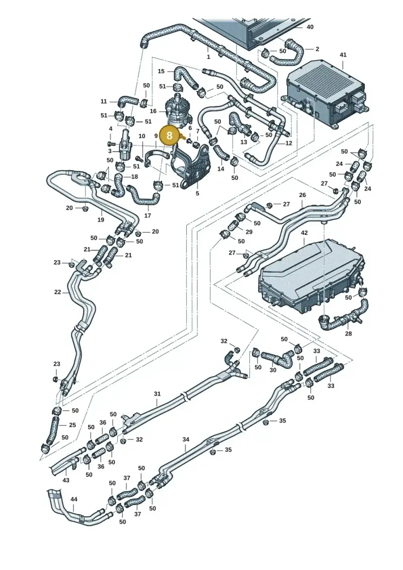 N91097101 — Audi A6 2.0 (2018-) diagram 435121139, position 8
