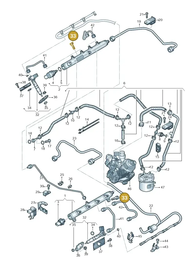 N91104701 — Audi Q7 qu. 3.0 TDI (2009-2015) diagram 675130850, position 33