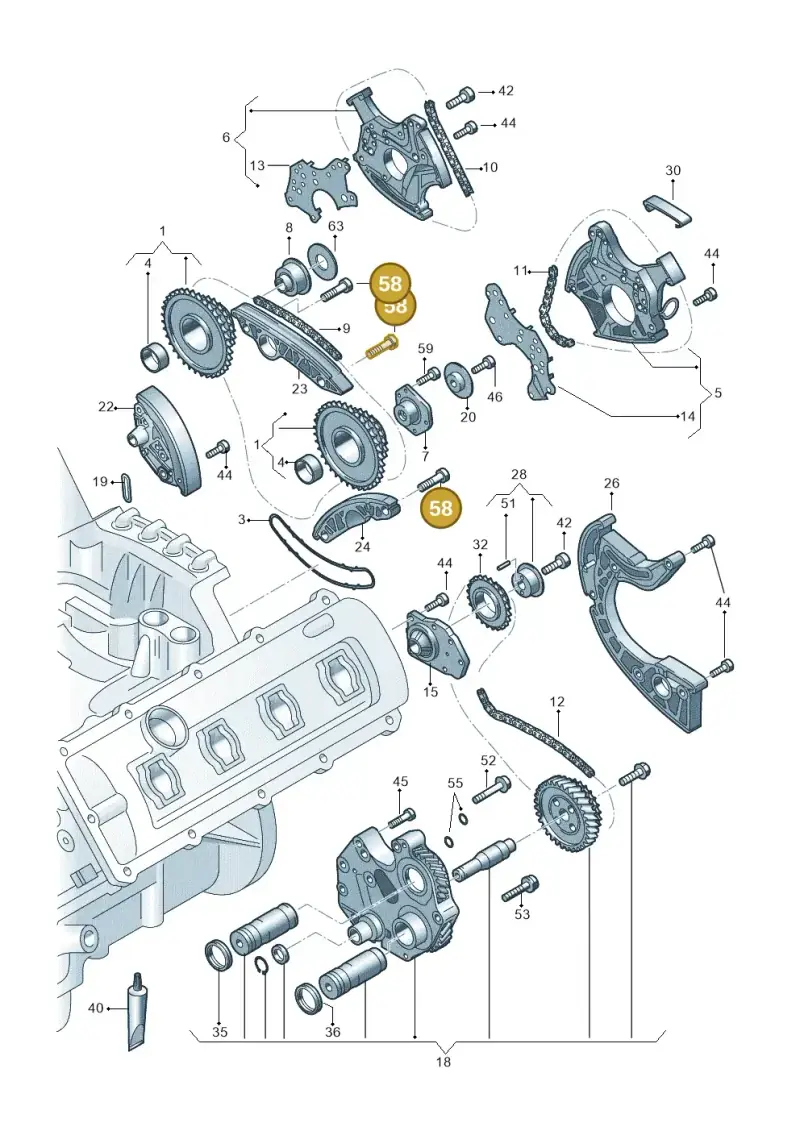 N91129001 — Audi RS5 Cabrio (2012-2015) diagram 759109300, position 58