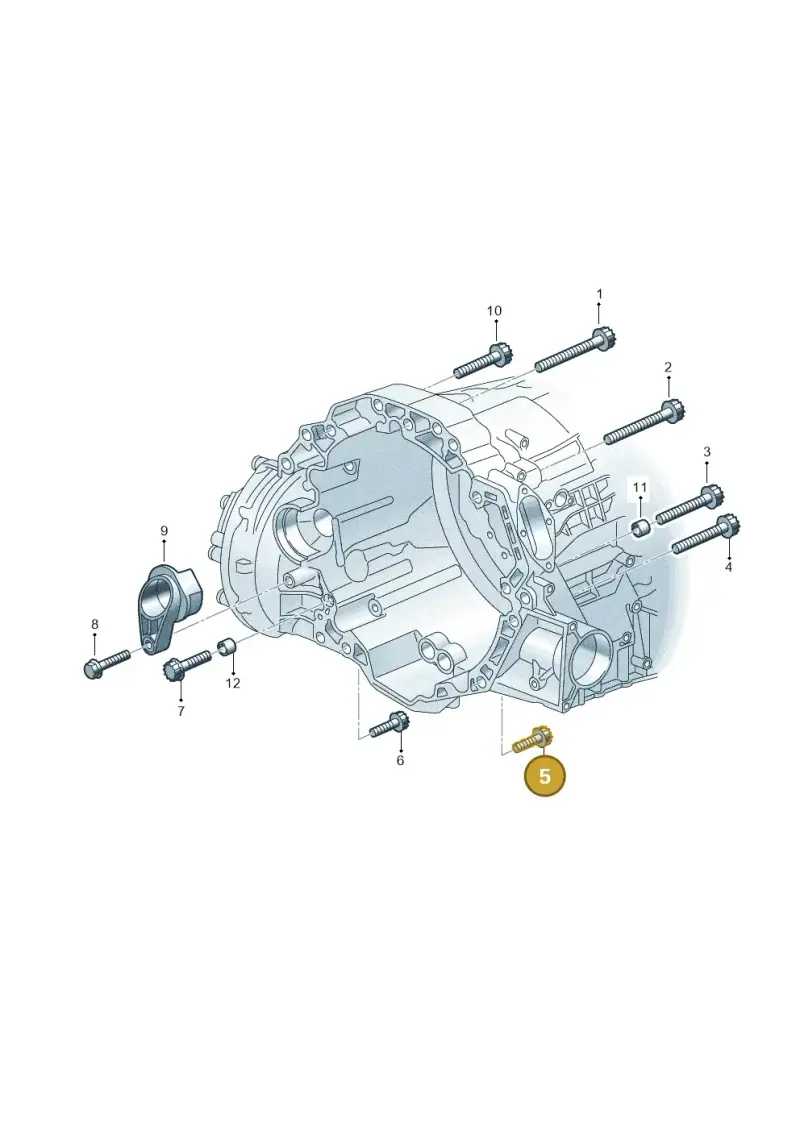 N91129101 — Audi A6 2.0 (2018-) diagram 896300820, position 5