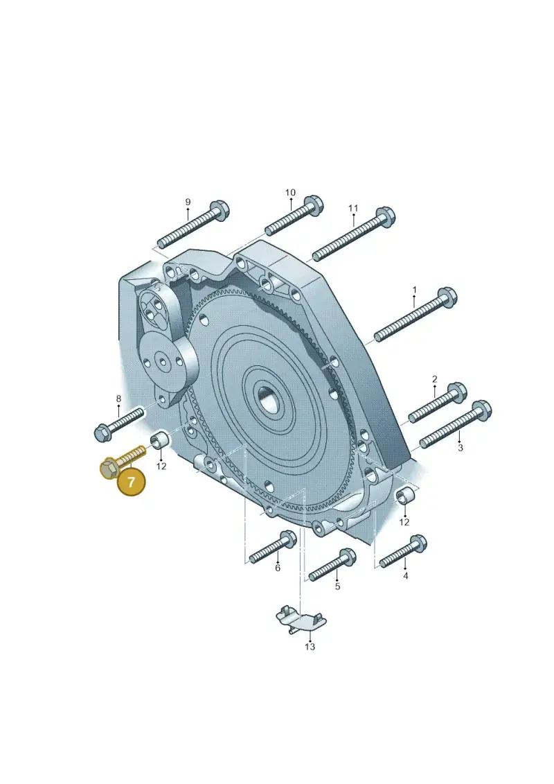 N91129401 — Audi A5 Sportback (2016-2020) diagram 620300850, position 7