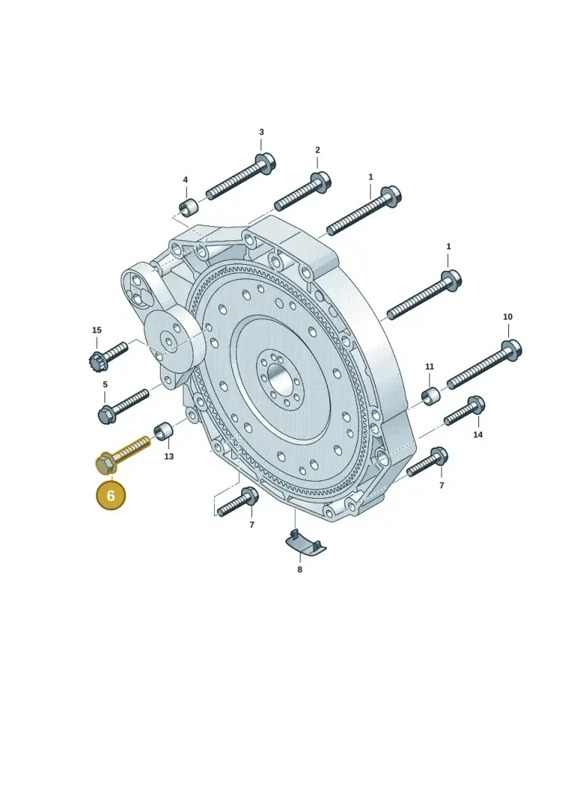 N91129401 — Audi A5 Limo 2.0 (2024-) diagram 8wk300090, position 6