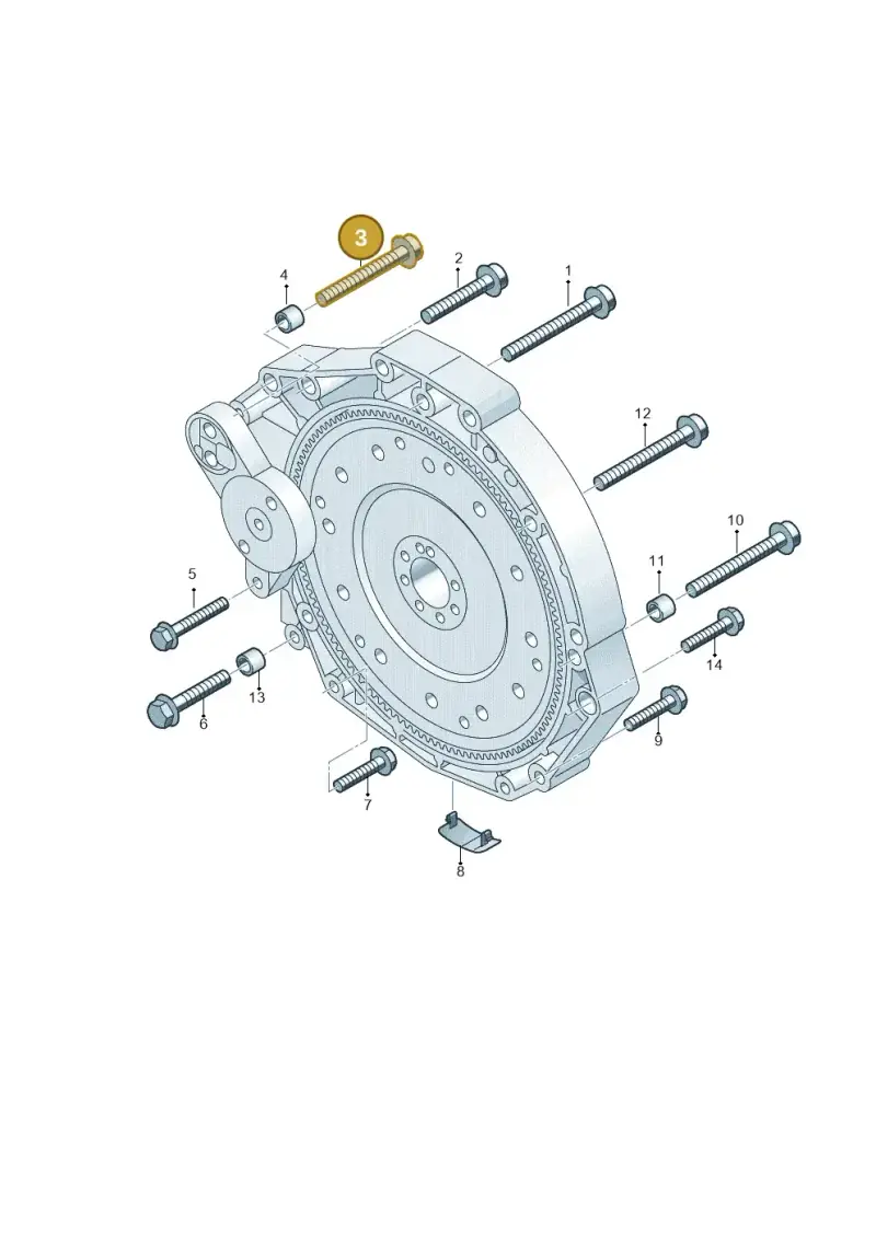 N91129601 — Audi A6 2.0 (2018-) diagram 717300820, position 3
