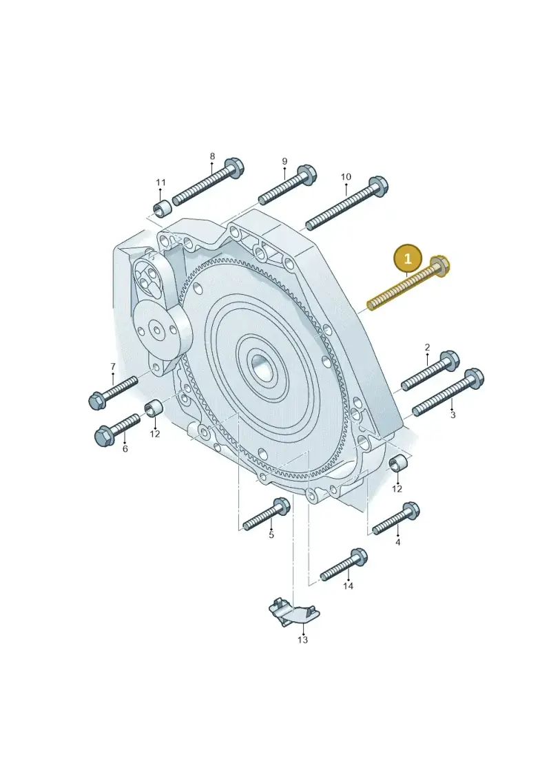 N91129701 — Audi Q8 Quattro 3,0 (2018-) diagram 429300080, position 1