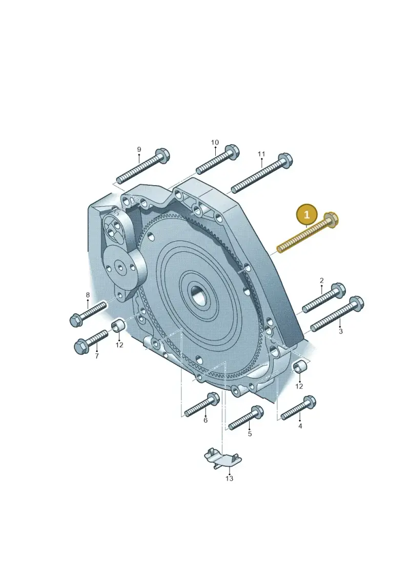 N91129701 — Audi A5 Sportback (2016-2020) diagram 620300850, position 1