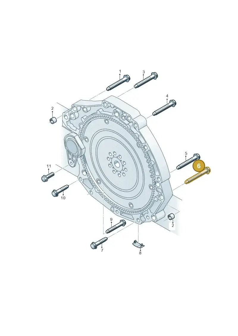 N91129801 — Audi Q7 qu. 3.0 TDI (2015-2019) diagram 859300086, position 6