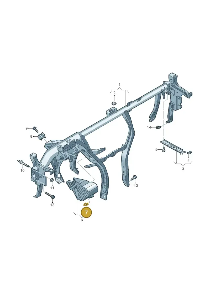 N91137101 — Audi RSQ3 Sportback (2019-2024) diagram 597857000, position 7