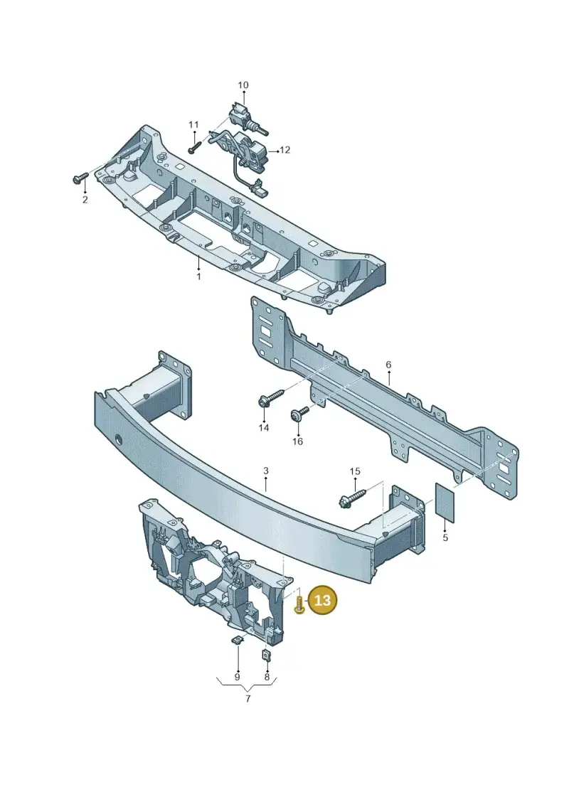 N91140501 — Audi RS e-tron GT (2020-2020) diagram 4j1805000, position 13