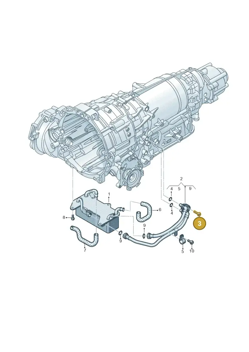 N91142201 — Audi A6 2.0 (2018-) diagram 849317550, position 3