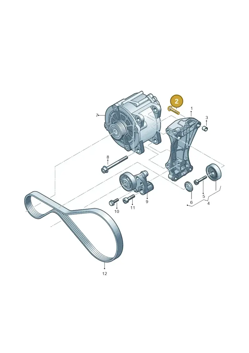 N91151001 — Audi R8 Spyder (2015-2024) diagram 872903600, position 2