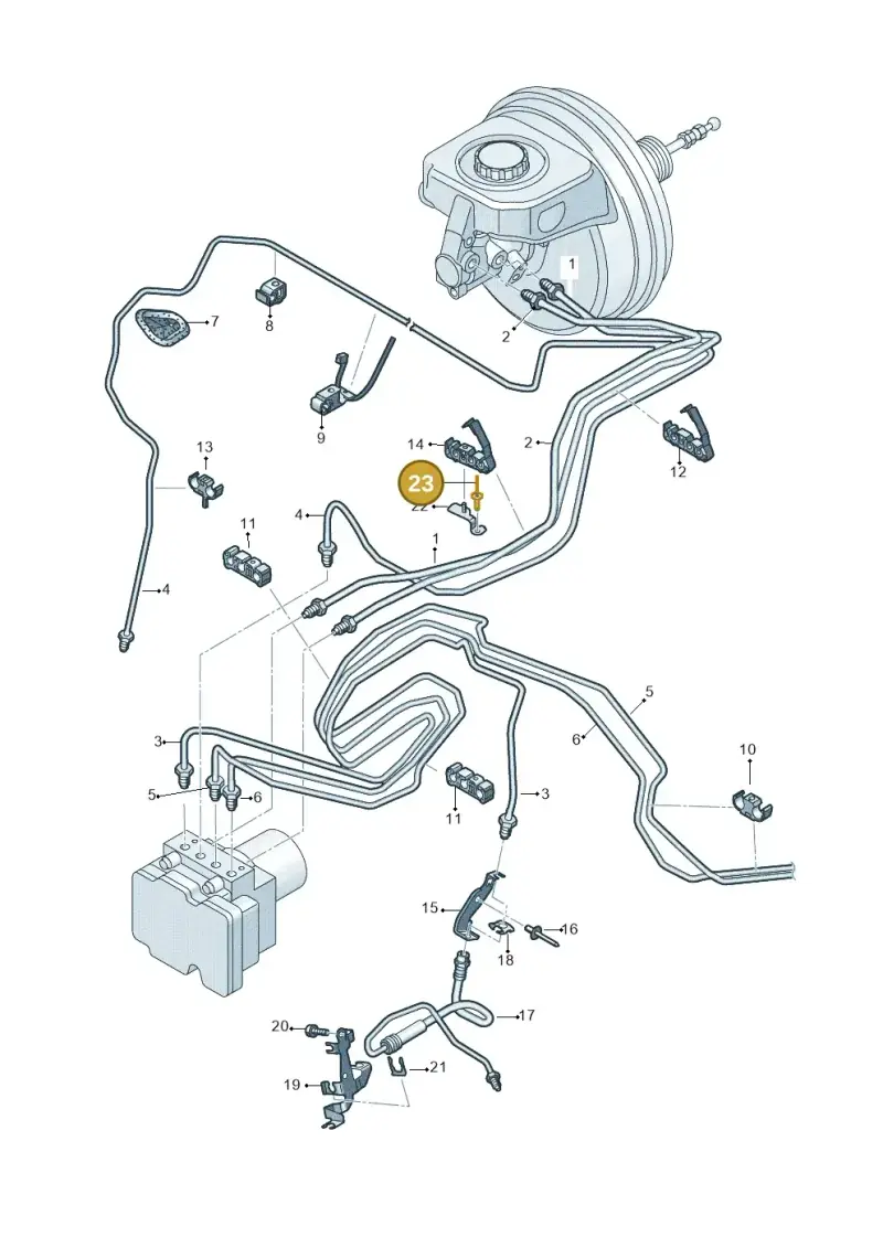 N91152701 — Audi RS6 Avant (2019-) diagram 435611200, position 23