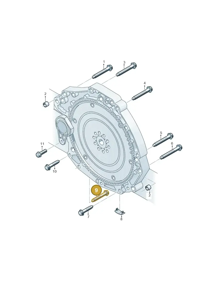 N91153201 — Audi Q7 qu. 3.0 TDI (2015-2019) diagram 859300086, position 9