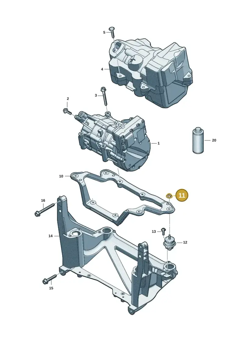 N91173301 — Audi Q6 e-tron (2023-) diagram f5s260300, position 11