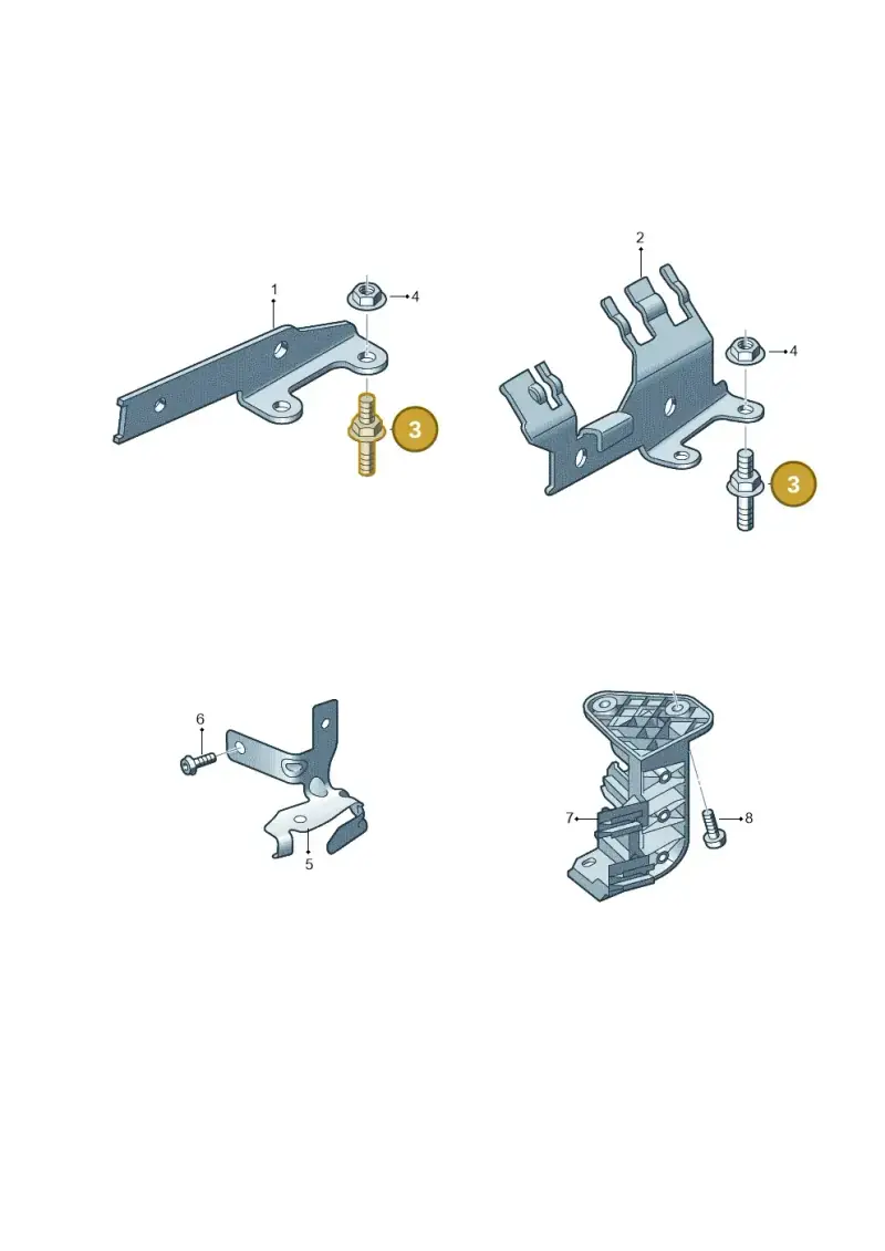 N91184801 — Audi Q8 Quattro 3,0 (2018-) diagram 429971010, position 3
