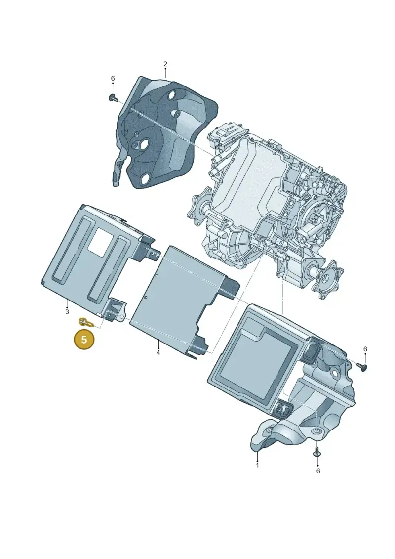 N91201102 — Audi Q8 e-tron (2018-2020) diagram 586100800, position 5