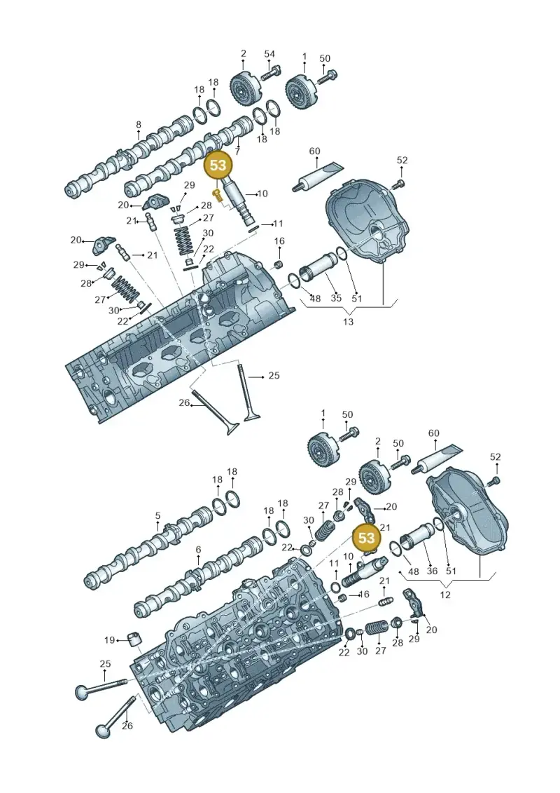 N91211101 — Audi RS6 Avant (2013-2018) diagram 758109100, position 53