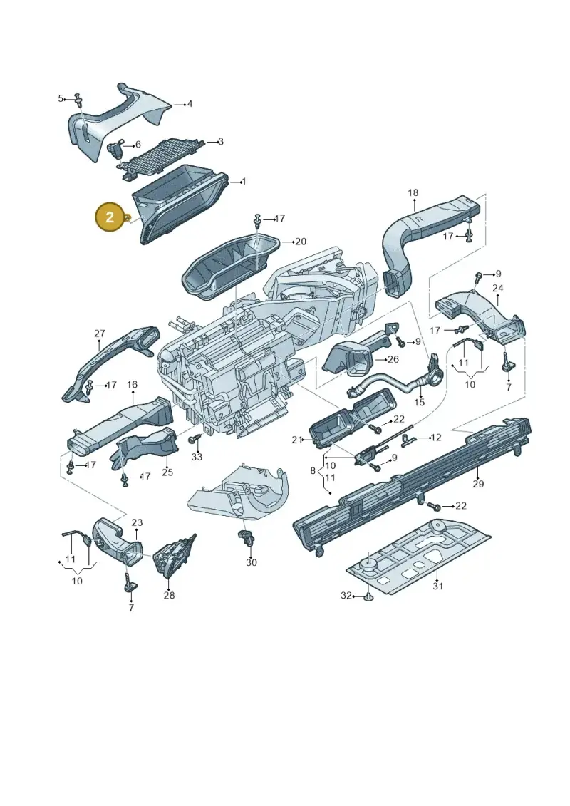 N91237801 — Audi RS6 Avant (2019-) diagram 435819100, position 2