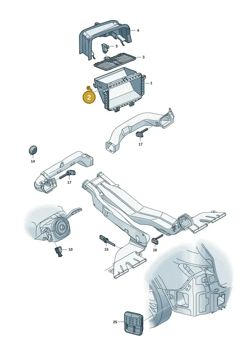 N91237801 — Audi Q6 e-tron (2023-) diagram f5s819100, position 2