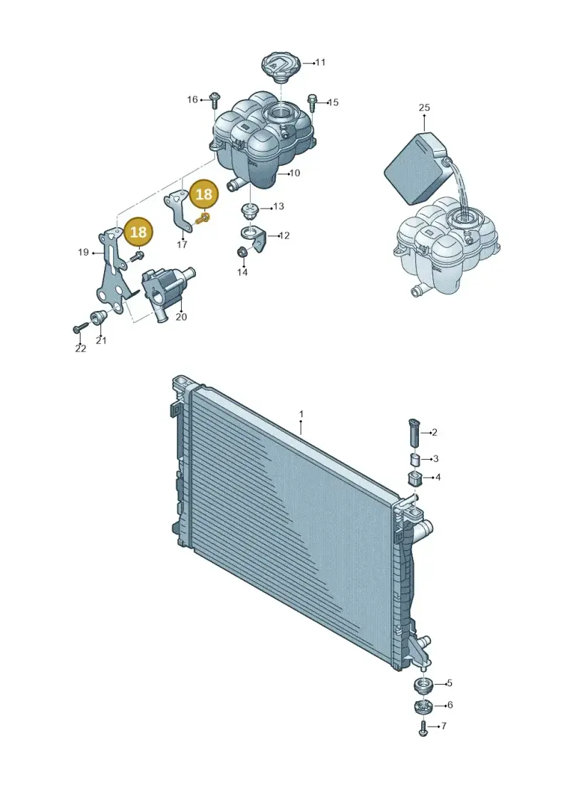 N91253802 — Audi Q8 Quattro 3,0 (2018-) diagram 859121790, position 18