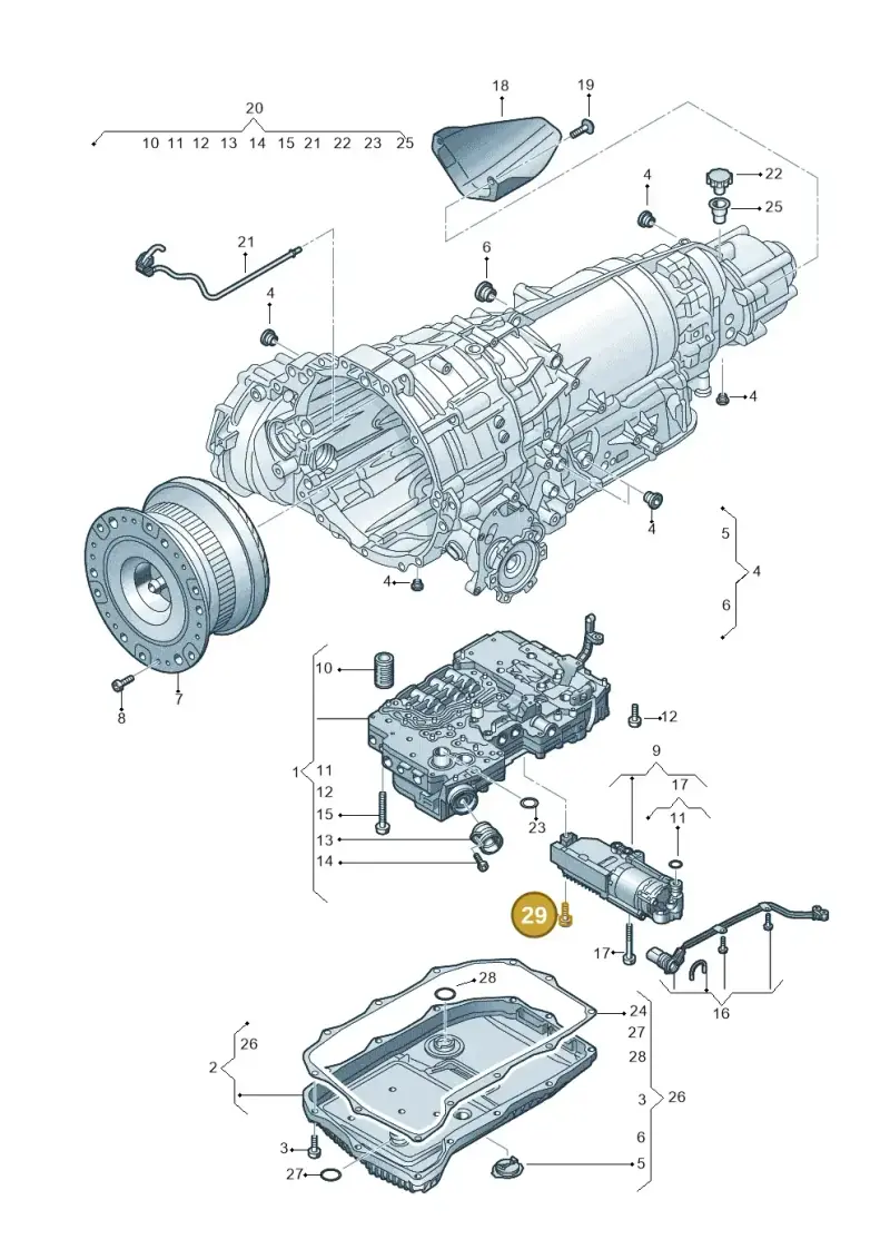 WHT000488 — Audi Q5 (2016-2020) diagram 896325800, position 29
