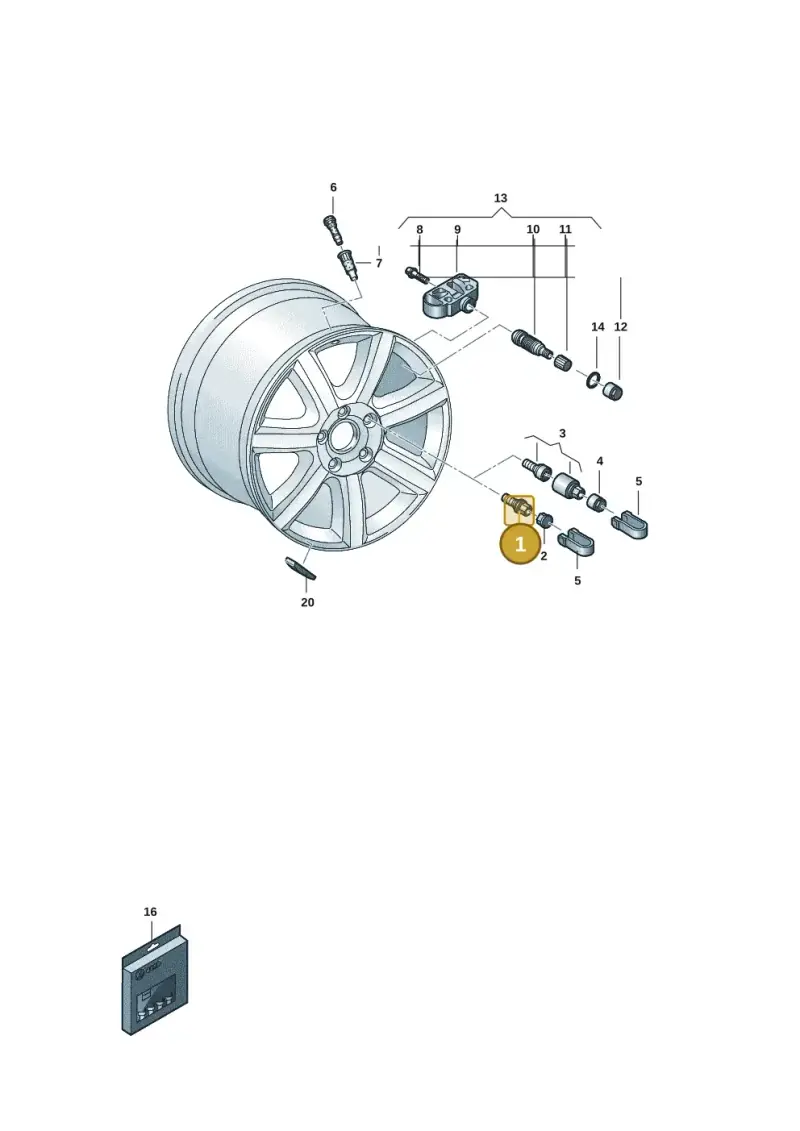 WHT002438 — Audi A5 Limo 2.0 (2024-) diagram 8wk601200, position 1