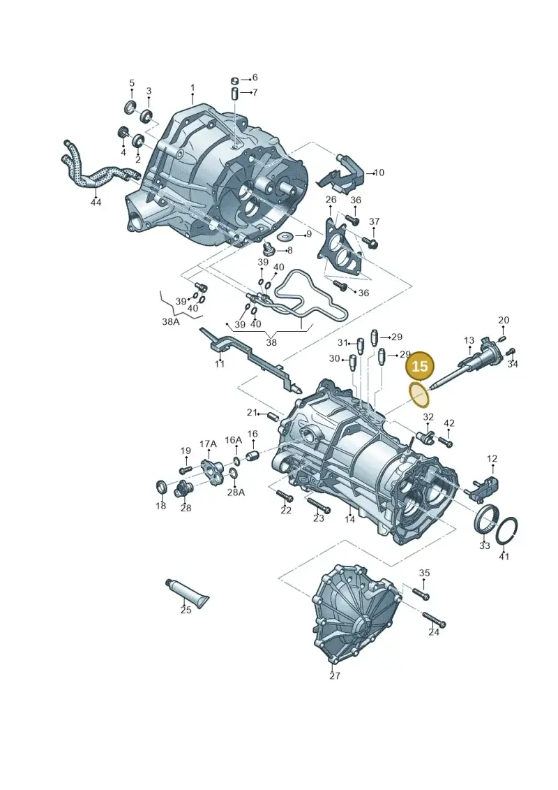 WHT002593 — Audi Q5 qu. 2.0 TDI (2012-2017) diagram 736301300, position 15