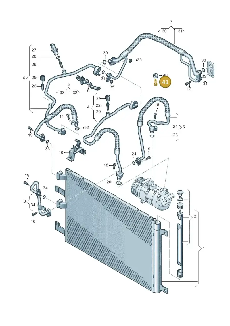 WHT003121 — Audi A3 Sportback (2019-2021) diagram 858260400, position 41