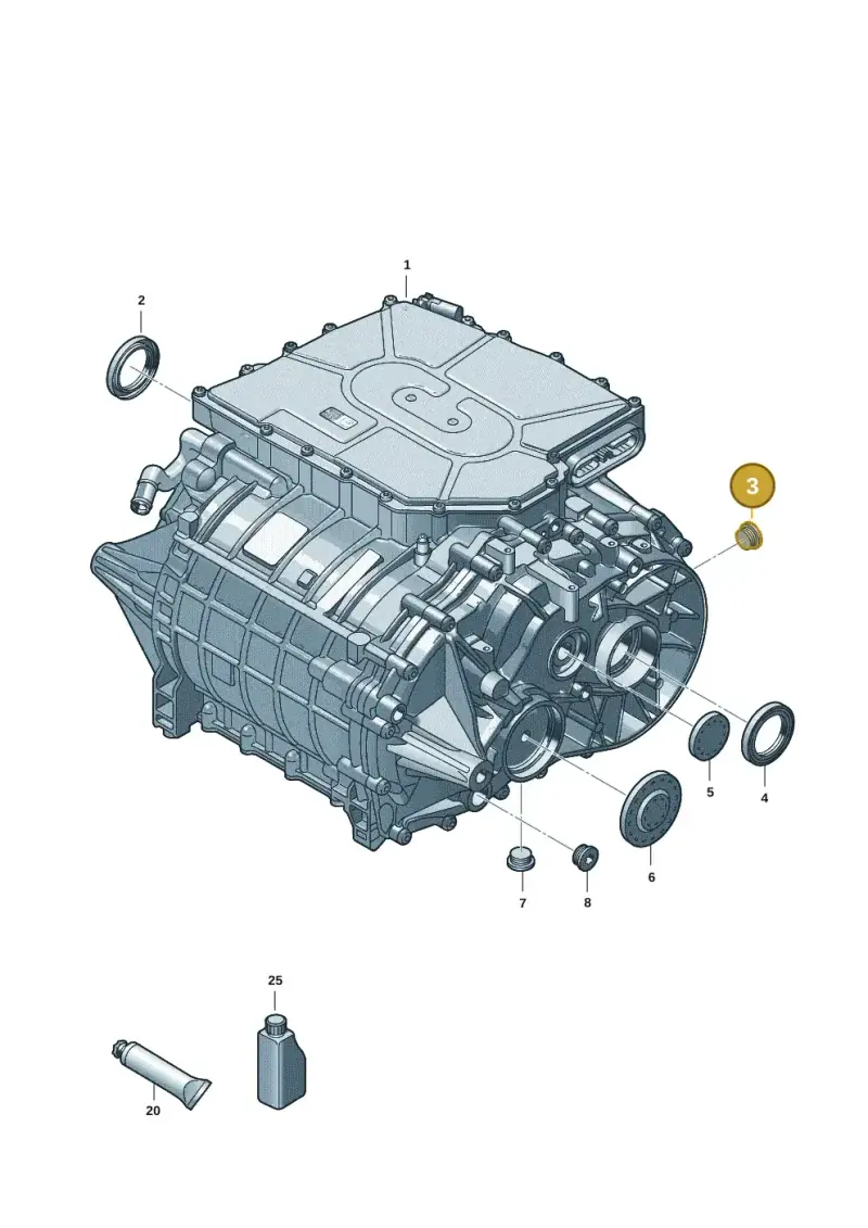 WHT003487 — Audi Q4 Sportback (2021-2022) diagram 14b300080, position 3