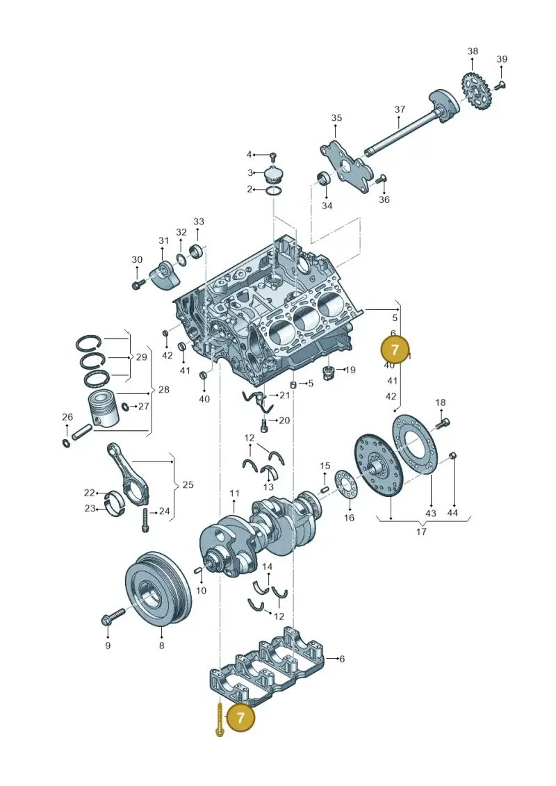 WHT003959 — Audi Q8 Quattro 3,0 (2018-) diagram 896103550, position 7