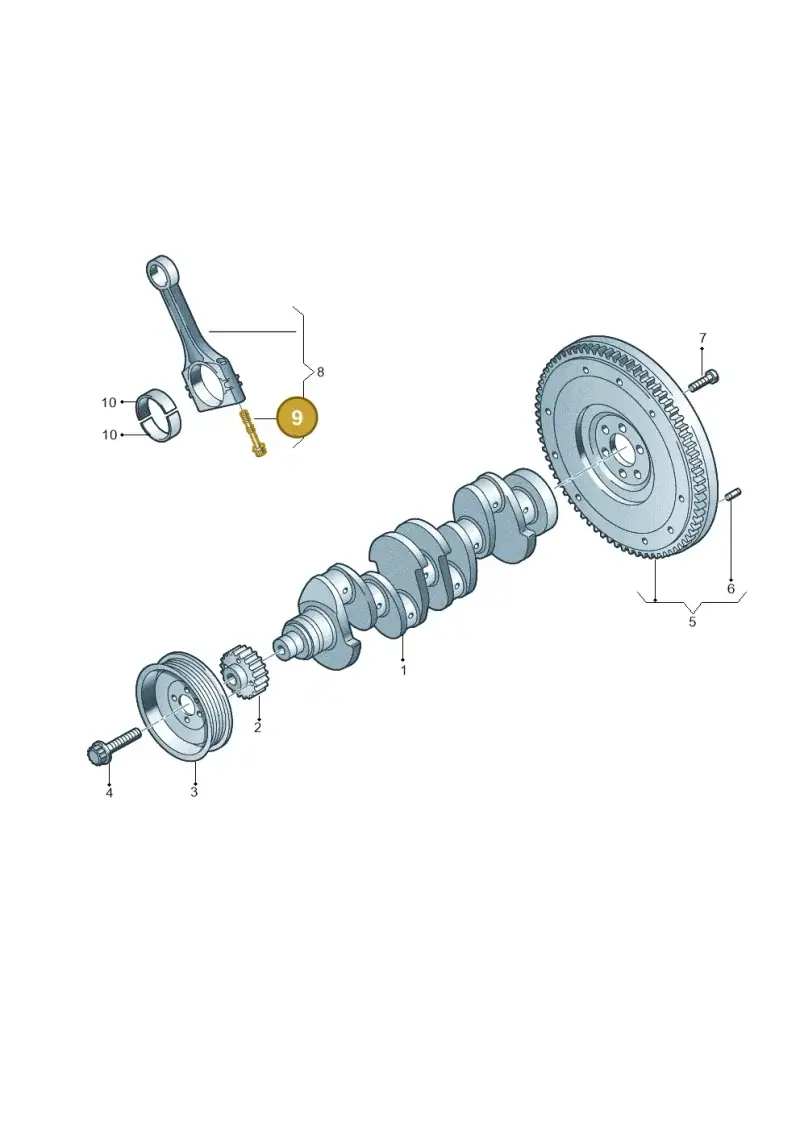 WHT005434 — Audi A3 Sportback (2019-2021) diagram 723105100, position 9