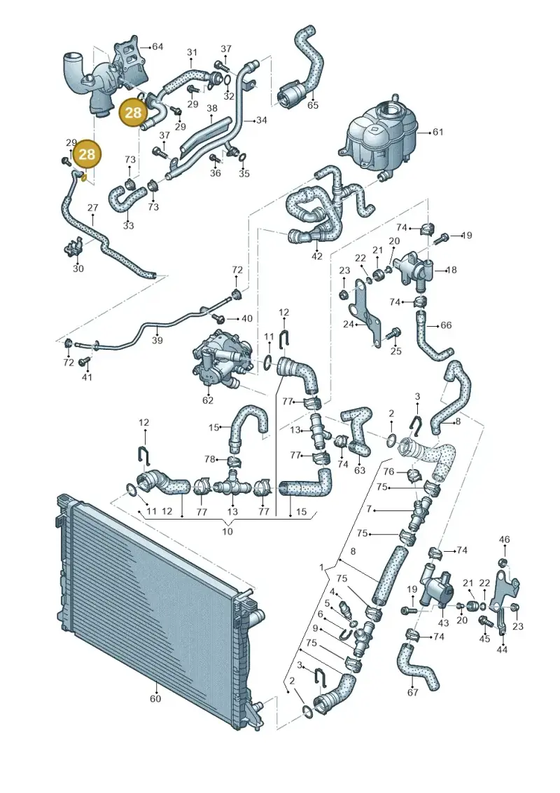 WHT006114 — Audi Q8 Quattro 3,0 (2018-) diagram 859121200, position 28