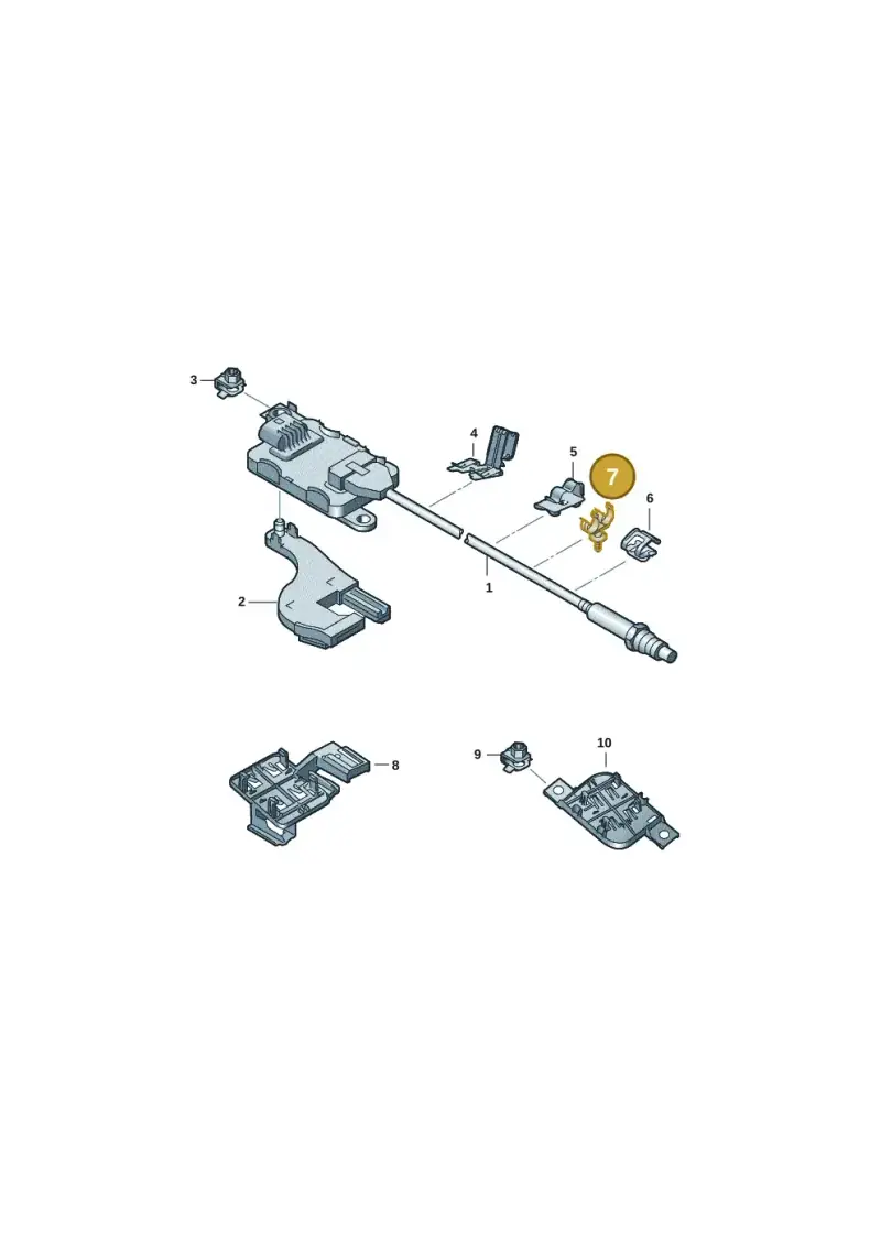 WHT006145 — Audi A3 Sportback (2016-2020) diagram 890906009, position 7