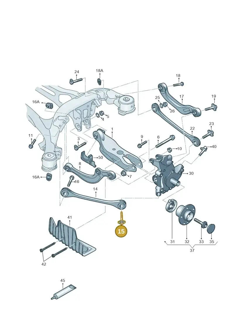 WHT007096 — Audi Q5 (2016-2020) diagram 896505200, position 15