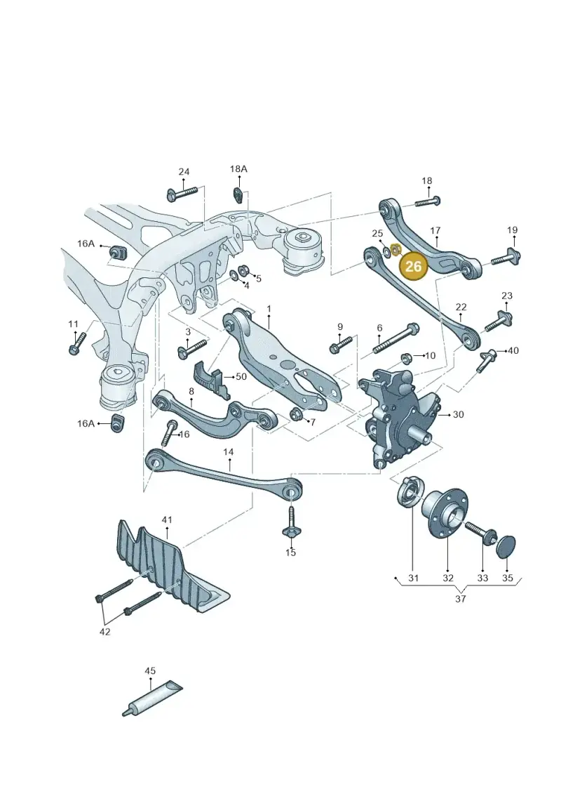 WHT007828 — Audi Q5 (2016-2020) diagram 896505200, position 26