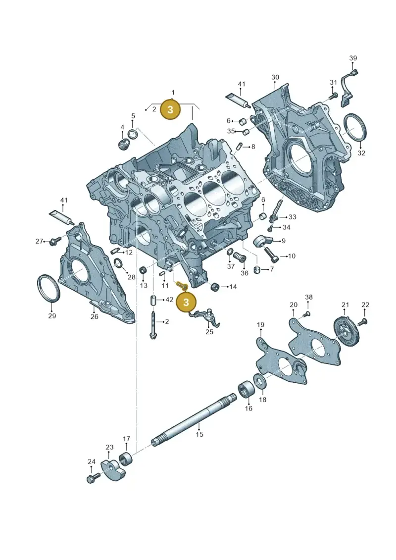 WHT007932 — Audi Q5 (2016-2020) diagram 849103180, position 3