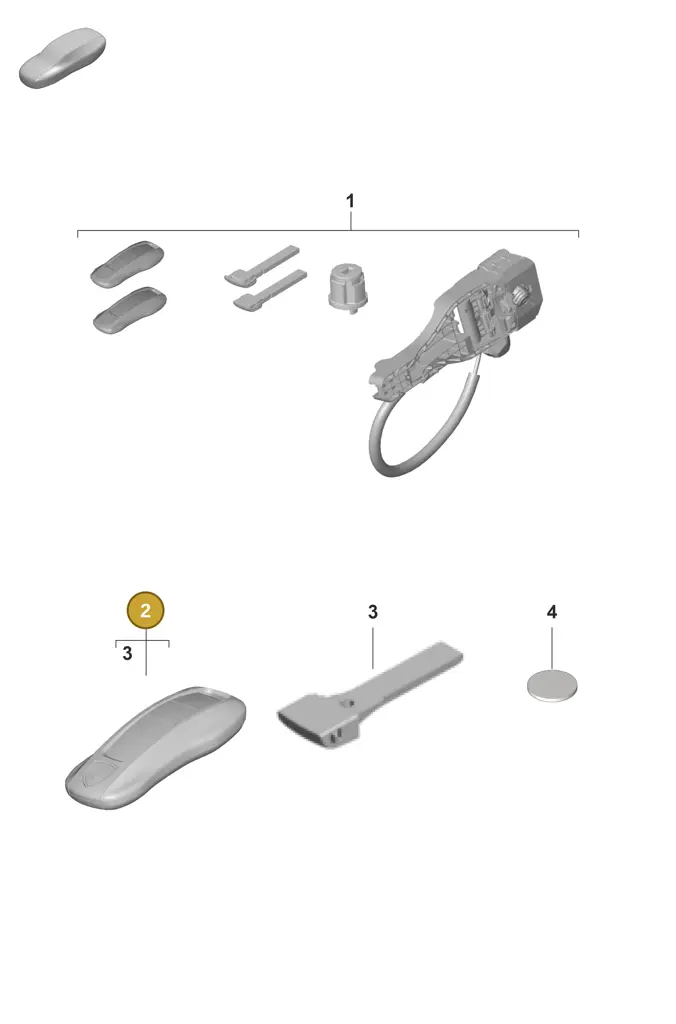 00004399051 — Porsche Panamera 4 Hybrid (2020-2023) diagram p58898000, position 2