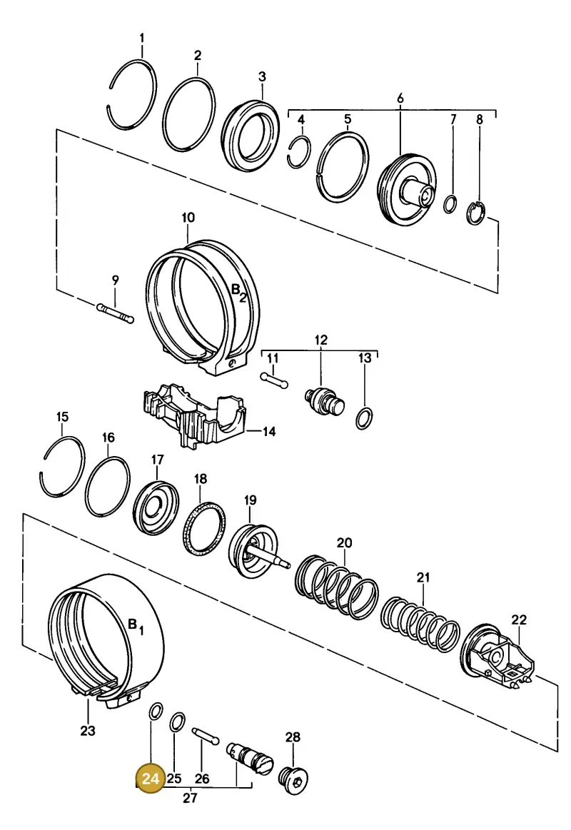 0059978048 — Porsche S Coupe (1982-1986) diagram p06308045, position 24