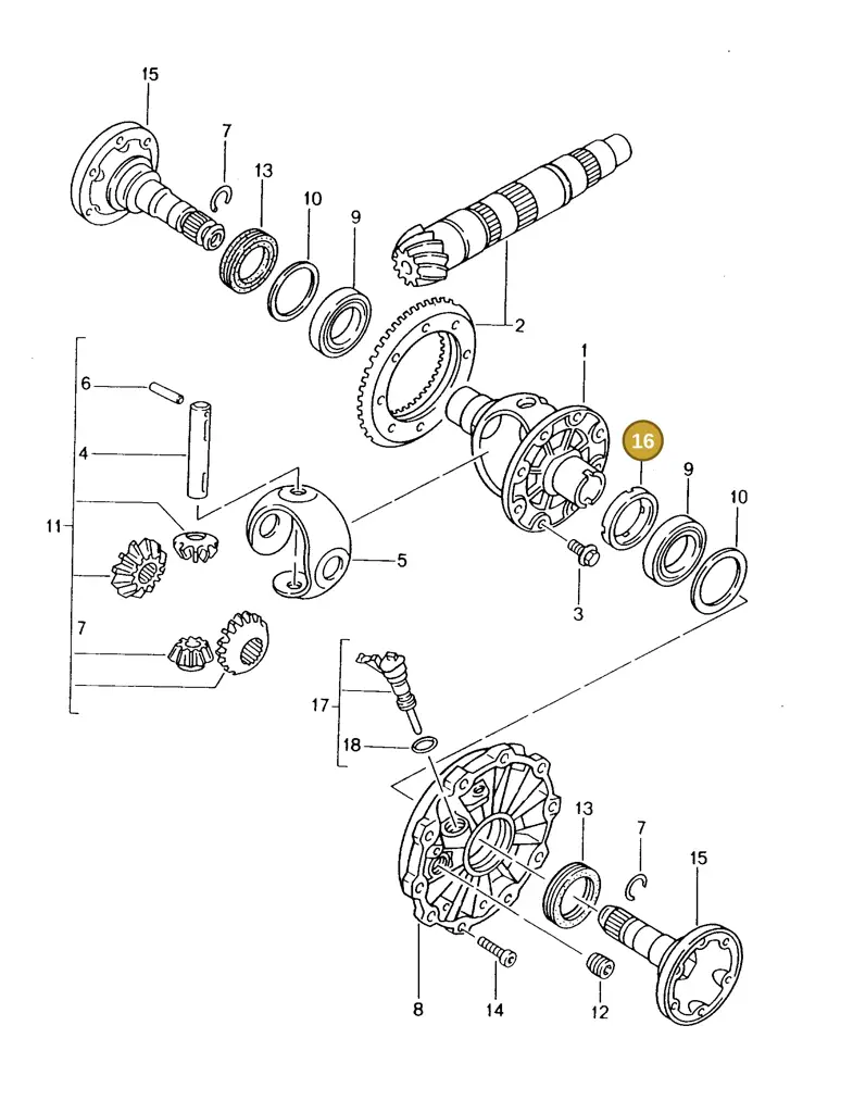 012409182B — Porsche Boxster S (1996-2004) diagram p20305000, position 16
