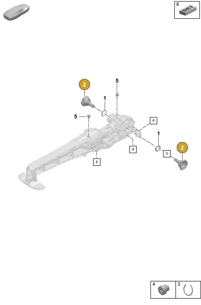 0A0409355A — Porsche 911 (2024-2025) diagram p63304100, position 2
