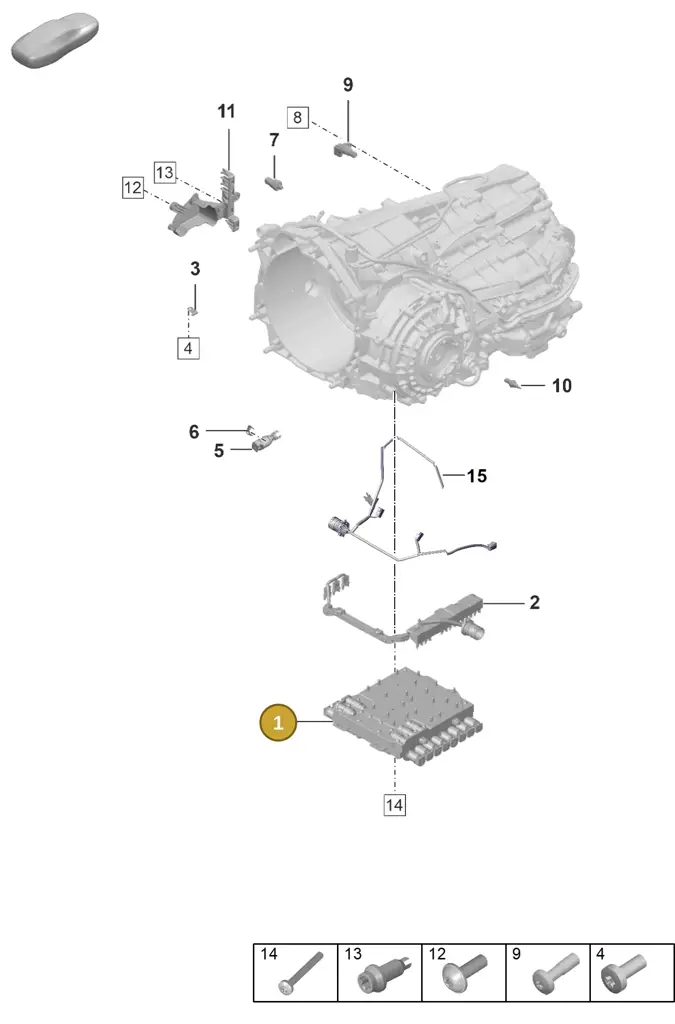 0DT325101C — Porsche 911 (2024-2025) diagram p53302120, position 1