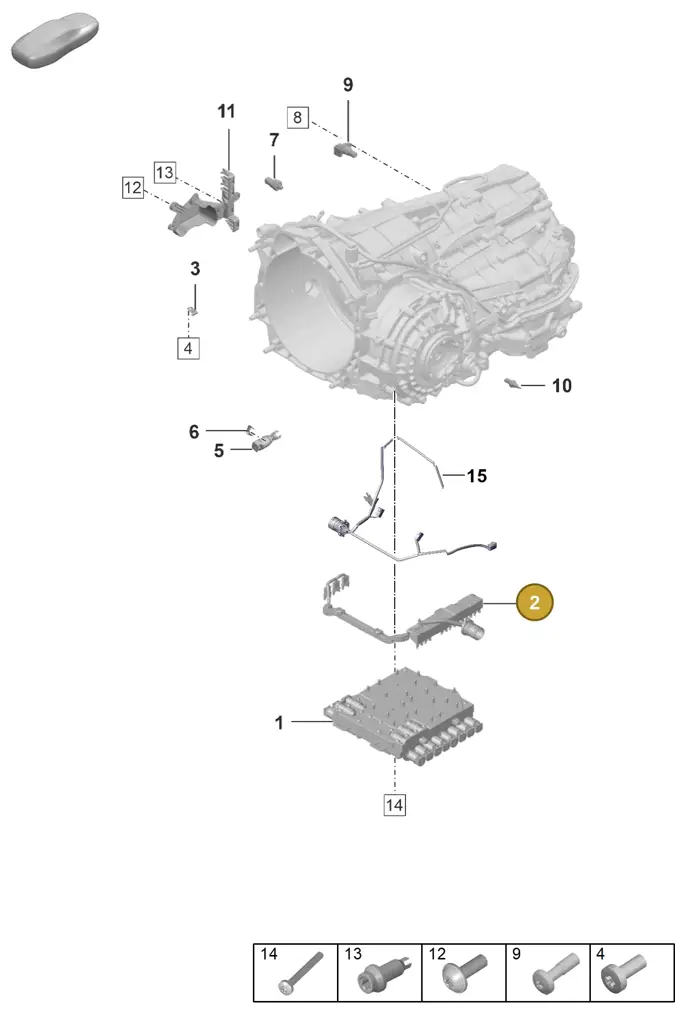 0DT907998B — Porsche 911 (2024-2025) diagram p53302120, position 2