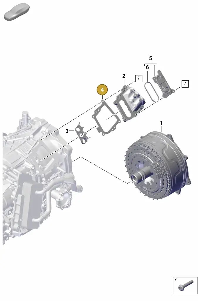 0DU301215 — Porsche 911 (2024-2025) diagram p63302300, position 4