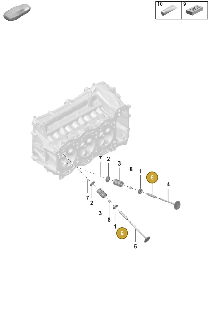 0PB103413B — Porsche 911 (2021-2022) diagram p59103010, position 6