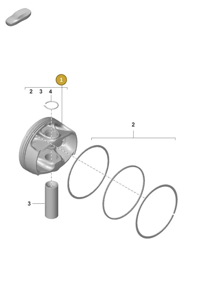 0PB107065AG — Porsche 911 (2021-2022) diagram p59102300, position 1