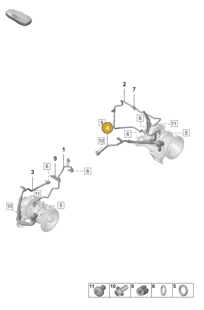 0PB115218F — Porsche 911 (2024-2025) diagram p53202150, position 4