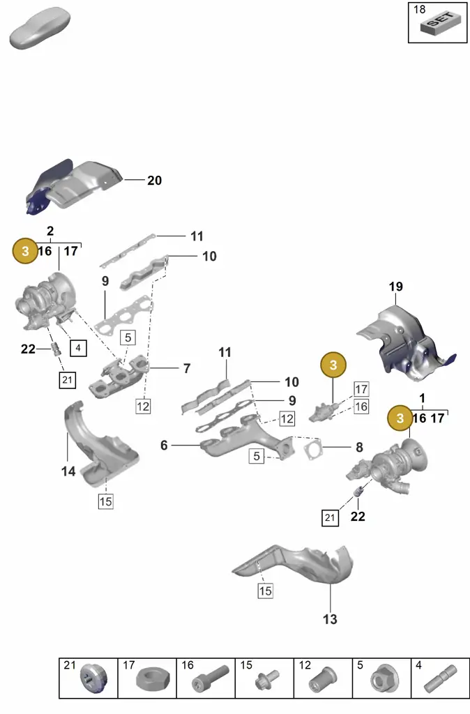 0PB145655B — Porsche 992 Carrera Coupe (2024-) diagram p53202000, position 3
